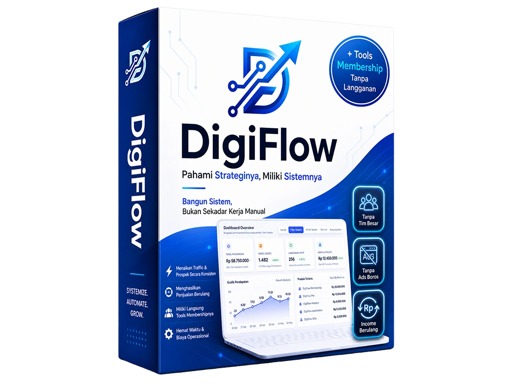 Digiflow - Pahami Strateginya, Miliki Sistemnya