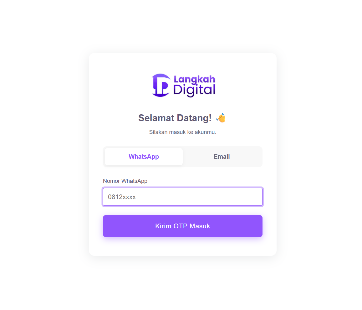 Login WhatsApp